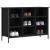 Pantofar, negru, 100x35x70 cm, lemn compozit GartenMobel Dekor