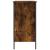 Pantofar, stejar fumuriu, 100x35x70 cm, lemn compozit GartenMobel Dekor