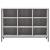 Pantofar, gri sonoma, 100x35x70 cm, lemn compozit GartenMobel Dekor