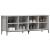 Pantofar, gri sonoma, 131x35x50 cm, lemn compozit GartenMobel Dekor