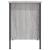 Pantofar, gri sonoma, 131x35x50 cm, lemn compozit GartenMobel Dekor