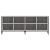 Pantofar, gri sonoma, 131x35x50 cm, lemn compozit GartenMobel Dekor