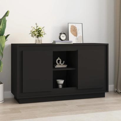 Servantă, negru, 102x35x60 cm, lemn prelucrat GartenMobel Dekor