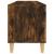Comodă TV, stejar fumuriu, 100x34,5x44,5 cm, lemn prelucrat GartenMobel Dekor
