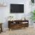 Comodă TV, stejar fumuriu, 100x34,5x44,5 cm, lemn prelucrat GartenMobel Dekor