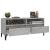Comodă TV, gri beton, 100x34,5x44,5 cm, lemn prelucrat GartenMobel Dekor