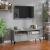 Comodă TV, gri beton, 100x34,5x44,5 cm, lemn prelucrat GartenMobel Dekor