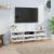 Comodă TV, alb, 150x30x44,5 cm, lemn prelucrat GartenMobel Dekor