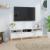 Comodă TV, alb, 150x30x44,5 cm, lemn prelucrat GartenMobel Dekor