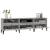 Comodă TV, gri beton, 150x30x44,5 cm, lemn prelucrat GartenMobel Dekor