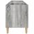 Dulap pentru discuri gri sonoma, 121x38x48 cm, lemn prelucrat GartenMobel Dekor