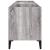 Dulap pentru discuri gri sonoma, 121x38x48 cm, lemn prelucrat GartenMobel Dekor
