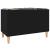 Dulap pentru discuri, negru, 74,5x38x48 cm, lemn prelucrat GartenMobel Dekor