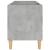 Dulap pentru discuri, gri beton, 74,5x38x48 cm, lemn prelucrat GartenMobel Dekor
