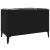 Dulap pentru discuri, negru, 74,5x38x48 cm, lemn prelucrat GartenMobel Dekor