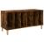 Dulap pentru discuri stejar fumuriu 100x38x48 cm lemn compozit GartenMobel Dekor