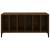 Dulap pentru discuri stejar maro, 100x38x48 cm, lemn prelucrat GartenMobel Dekor