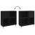 Dulap pentru discuri negru 84,5x38x89 cm lemn compozit GartenMobel Dekor