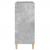 Dulap pentru discuri gri beton 84,5x38x89 cm lemn compozit GartenMobel Dekor