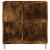 Dulap pentru discuri stejar fumuriu 84,5x38x89 cm lemn compozit GartenMobel Dekor