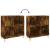 Dulap pentru discuri stejar fumuriu 84,5x38x89 cm lemn compozit GartenMobel Dekor