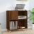 Dulap pentru discuri stejar maro 84,5x38x89 cm lemn compozit GartenMobel Dekor