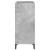 Dulap pentru discuri gri beton 84,5x38x89 cm lemn compozit GartenMobel Dekor