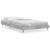 Cadru de pat, gri beton, 90x190 cm, lemn prelucrat   GartenMobel Dekor