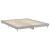 Cadru de pat, gri sonoma, 120x200 cm, lemn prelucrat GartenMobel Dekor