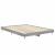 Cadru de pat, gri sonoma, 140x190 cm, lemn prelucrat GartenMobel Dekor