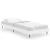 Cadru de pat, alb, 75x190 cm, lemn prelucrat GartenMobel Dekor