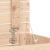 Coș de rufe, 44x44x66 cm, lemn masiv de pin GartenMobel Dekor