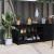 Dulap bucătărie de exterior negru, 106x55x64 cm, lemn masiv pin GartenMobel Dekor