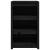 Dulap bucătărie de exterior negru, 55x55x92 cm, lemn masiv pin GartenMobel Dekor