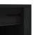 Dulap bucătărie de exterior negru, 55x55x92 cm, lemn masiv pin GartenMobel Dekor