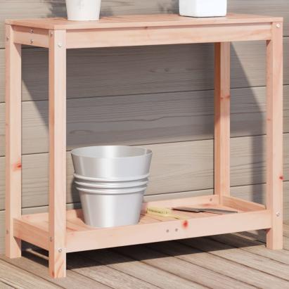 Masă de plantare cu raft, 82,5x35x75 cm, lemn masiv de pin GartenMobel Dekor