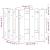 Jardinieră grădină design gard, 30x30x30 cm, lemn masiv de pin GartenMobel Dekor