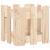 Jardinieră grădină design gard, 30x30x30 cm, lemn masiv de pin GartenMobel Dekor