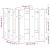 Jardinieră grădină design gard, alb, 30x30x30 cm lemn masiv pin GartenMobel Dekor