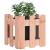 Jardinieră grădină design gard, 30x30x30 cm, lemn masiv douglas GartenMobel Dekor
