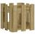 Jardinieră grădină design gard 30x30x30cm lemn de pin impregnat GartenMobel Dekor