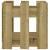 Jardinieră grădină design gard 30x30x30cm lemn de pin impregnat GartenMobel Dekor