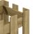 Jardinieră grădină design gard 30x30x30cm lemn de pin impregnat GartenMobel Dekor