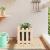 Jardinieră grădină design gard, 40x40x40 cm, lemn masiv de pin GartenMobel Dekor