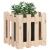 Jardinieră grădină design gard, 40x40x40 cm, lemn masiv de pin GartenMobel Dekor
