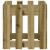 Jardinieră grădină design gard 40x40x40cm lemn de pin impregnat GartenMobel Dekor