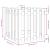 Jardinieră grădină design gard 50x50x50cm lemn de pin impregnat GartenMobel Dekor