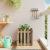 Jardinieră grădină design gard 50x50x50cm lemn de pin impregnat GartenMobel Dekor