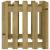 Jardinieră grădină design gard 50x50x50cm lemn de pin impregnat GartenMobel Dekor