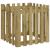 Jardinieră grădină design gard, 60x60x60 cm, lemn pin impregnat GartenMobel Dekor